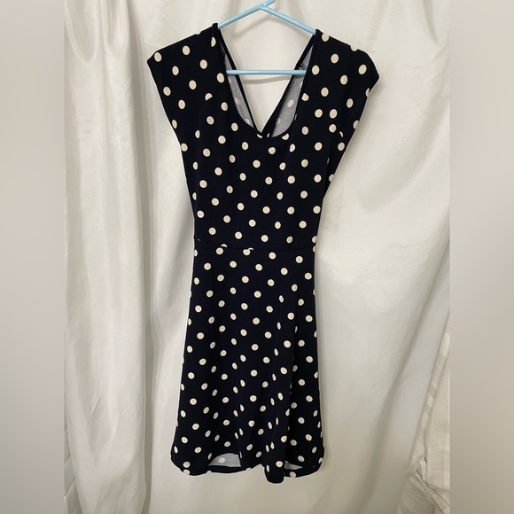 Gilli Rinna Polkadot Dress Size Medium - Picture 1 of 3
